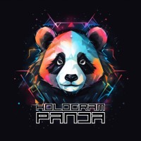 Hologram Panda logo - Similar company to Hologram Visuals