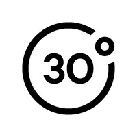 30° magazine logo - Similar company to District Creative Lab Sàrl