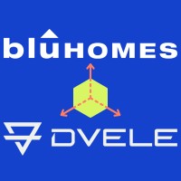 Blu Homes <> Dvele logo - Similar company to Dvele