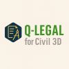 Q-Legal for Civil 3D - Fully customized Survey Legal Descriptions in seconds (now in our 25th year). logo - Similar company to Civil D & D (Civil3D-Done4You.Com)