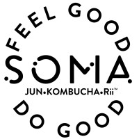 Soma Kombucha and Jun logo - Similar company to Jaybird Hard Kombucha