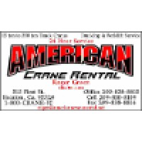 American Crane Rental, Inc logo - Similar company to Hatton Crane And Rigging