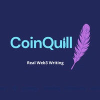 CoinQuill logo - Similar company to Pheromedia - Professional Blockchain Translations