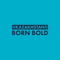 Kazakhstan Born Bold logo - Similar company to Vibrant Frog