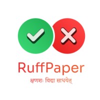 Ruffpaper logo - Similar company to C Cube