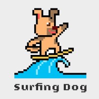 Surfing Dog logo - Similar company to Armilustrium