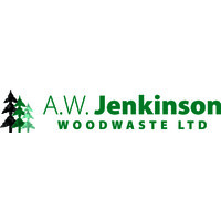 AWJ Woodwaste logo - Similar company to Corrie Skips Ltd