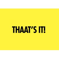 Thaat's It! logo - Similar company to Incontext Design