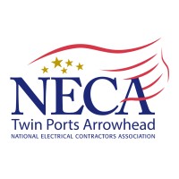 Twin Ports Arrowhead Chapter NECA logo - Similar company to Nawic Twin Ports/Iron Range