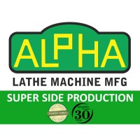Alpha Lathe Machine logo - Similar company to Leader Machines (Lathe Machine, Shaper Machine, Planer Machine, Radial Drill, Chaff Cutter Machine)