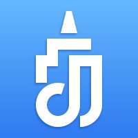 Glued to Music logo - Similar company to Websitenazorg Website Helpdesk