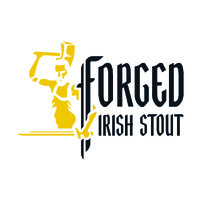 Forged Irish Stout logo - Similar company to Neo Graphics