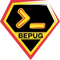 Belgian PowerShell user group logo - Similar company to Powershell User Group Rhein-Neckar