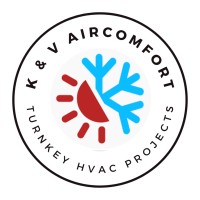 K and V Aircomfort logo - Similar company to K&V Aircomfort