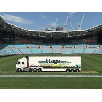 Mobile Stage Truck logo - Similar company to Gerlach Graphics