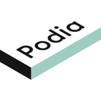 Podia logo - Similar company to Partner Ship Design