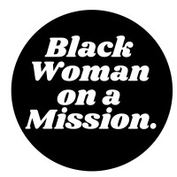 Black Woman on a Mission logo - Similar company to Akina One