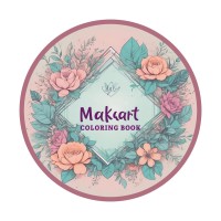 MakArt Coloring Books logo - Similar company to F.Stanciu Coloring Books For Kids And Adults