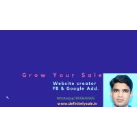 Website creation and add. on Facebook or google logo - Similar company to Application Developer