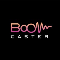 Boomcaster logo - Similar company to Blue Dot Sessions