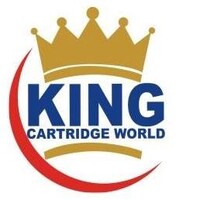 King Cartridge World logo - Similar company to Black Magic Toners / It Solutions