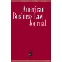 The American Business Law Journal logo - Similar company to Academy Of Legal Studies In Business