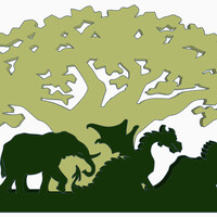 Animal Kingdom logo - Similar company to Fitnessfusion