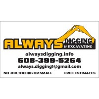 Always Digging and Excavating llc logo - Similar company to Bear Paw Construction, Llc