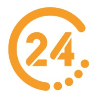 24 TV logo - Similar company to Alem Fm