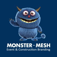 Monster Mesh logo - Similar company to A3 Custom Flag Maker