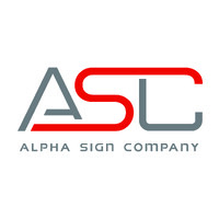 Alpha Sign Company logo - Similar company to Promoflex Display Systems