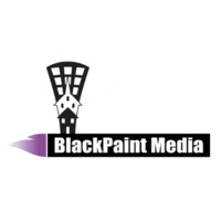 Black Paint Media logo - Similar company to Twoflix