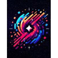 Pixel pulsar logo - Similar company to Odeev