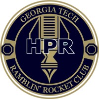 Georgia Tech High Powered Rocketry logo - Similar company to Ramblin' Rocket Club