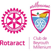 Rotaract Club de Beyrouth Millenium logo - Similar company to Rotaract Club Riviera.Ch