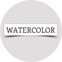 Watercolor logo - Similar company to Toqa Web