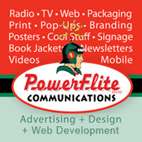 PowerFlite Communications logo - Similar company to Ron Covington Homes, Llc