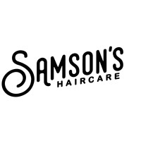 Samson's Haircare logo - Similar company to Ames Visuals