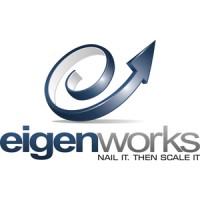 Eigenworks logo - Similar company to Sliced Bread Design
