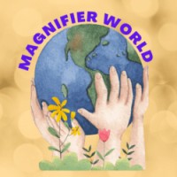 Magnifier world logo - Similar company to Headhunterz