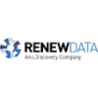 RenewData, an LDiscovery Company logo - Similar company to Objectrocket - A Rackspace Technology Company