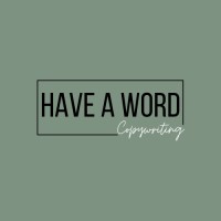 Have a Word Copywriting logo - Similar company to Oneclick Inbox