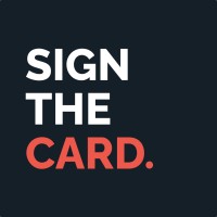 Sign the Card logo - Similar company to Cafe Sign & Supplies By Zoomtec