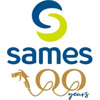 Sames logo - Similar company to Graco