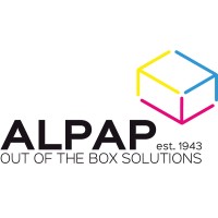 Alpap er integreret i Schur Pack logo - Similar company to Emb-I-Pack