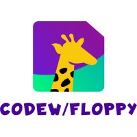CodeW/Floppy logo - Similar company to Codesquad