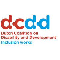 Dutch Coalition on Disability and Development (DCDD) logo - Similar company to Landac - The Netherlands Land Academy
