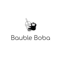 Bauble Boba logo - Similar company to Bourbon'Akà