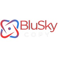 BluSky Copy logo - Similar company to Lisa Morkel Editing.