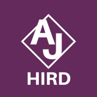 A J Hird logo - Similar company to Curo